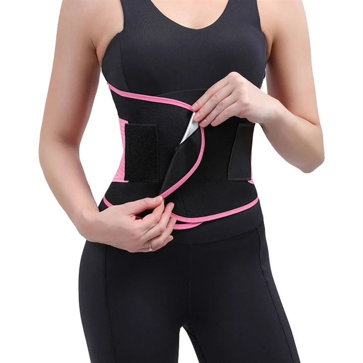 Velcro belly sweat belt